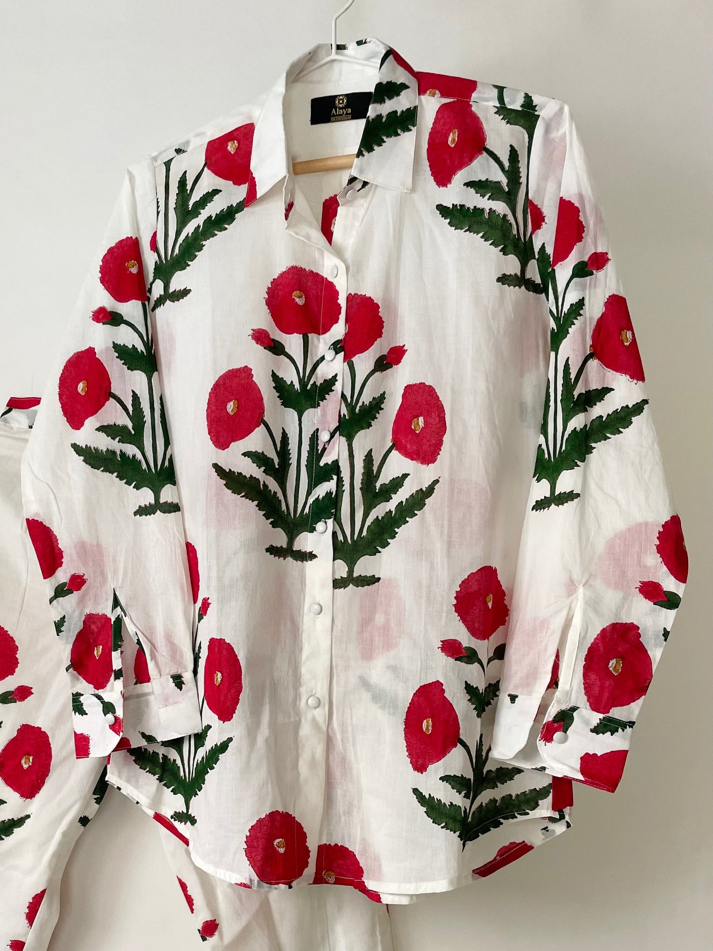 Marsala Poppy Co-ord Set