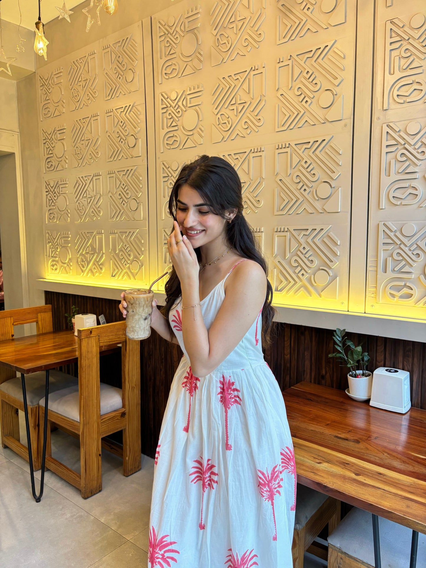 Rose Palm Dress