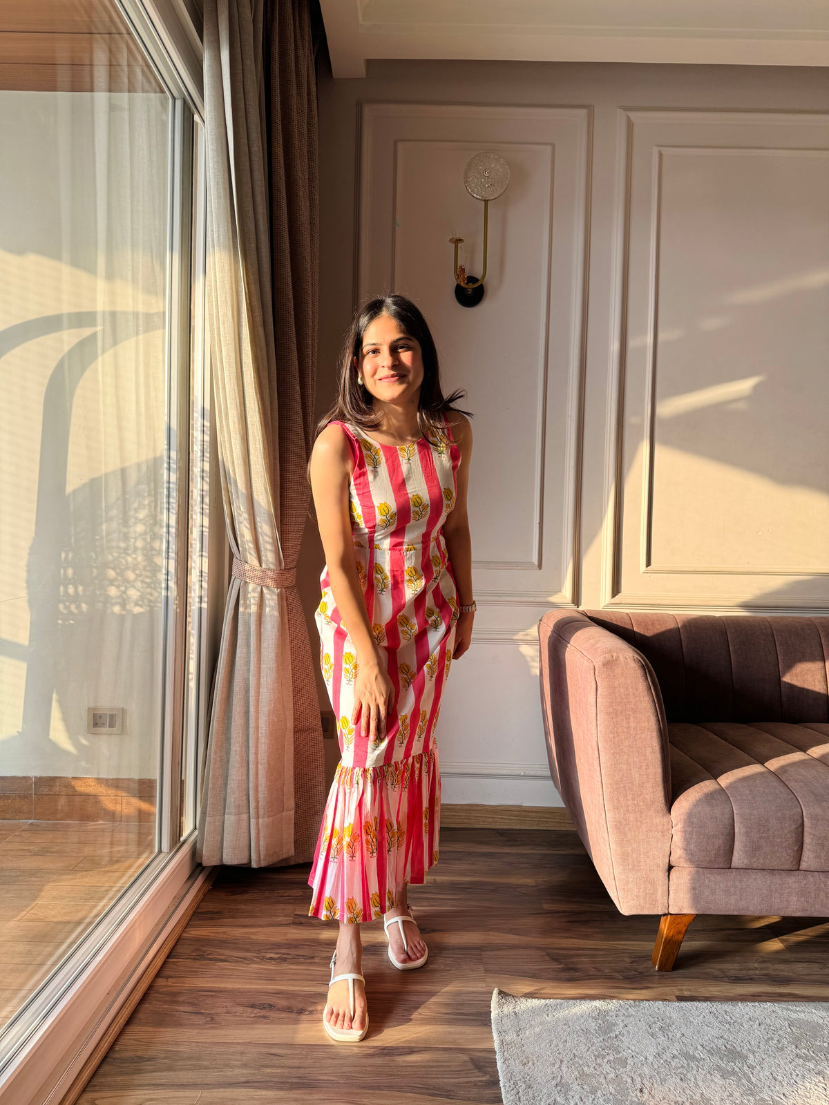 Pink Lemonade - Pink Floral Dress