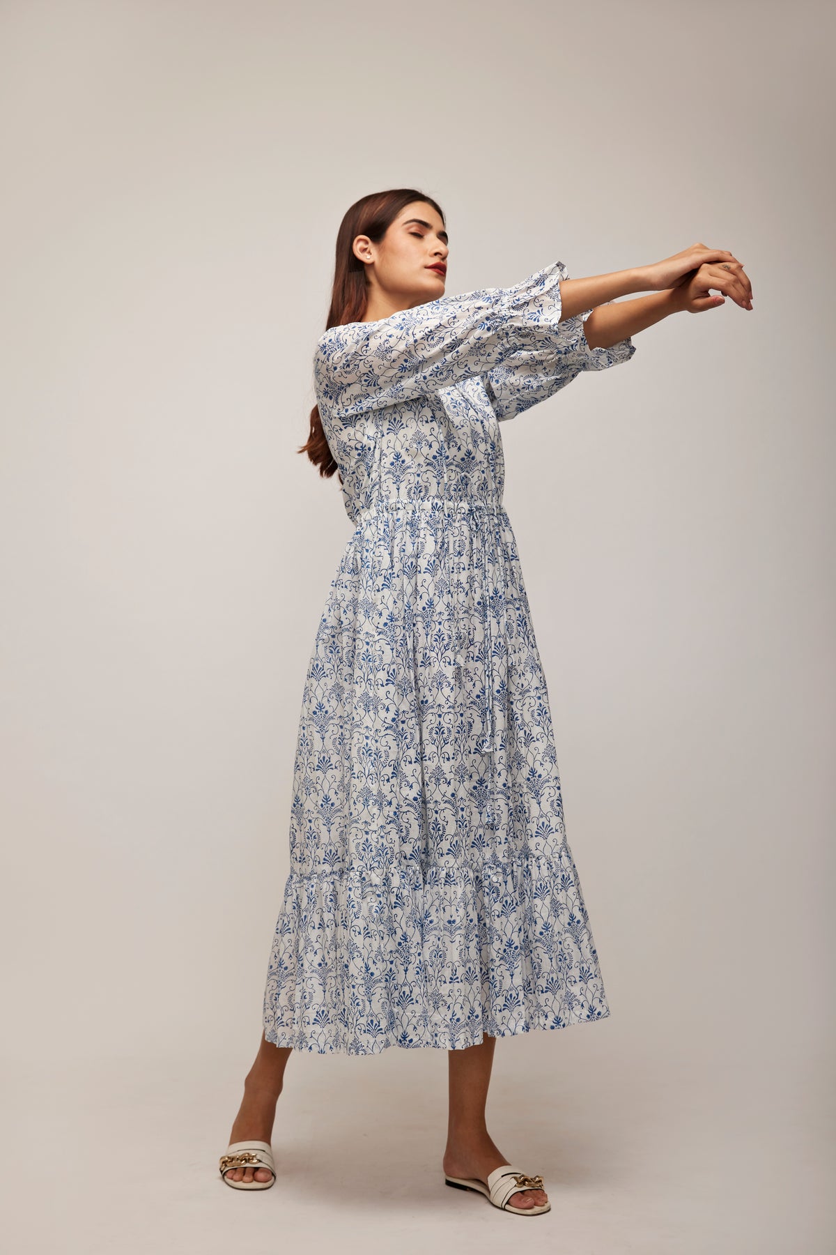 Blue Iris Dress