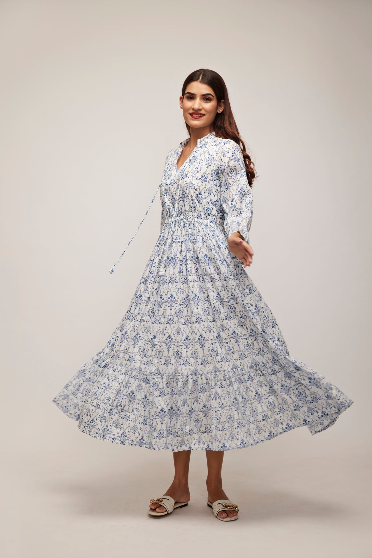Blue Iris Dress