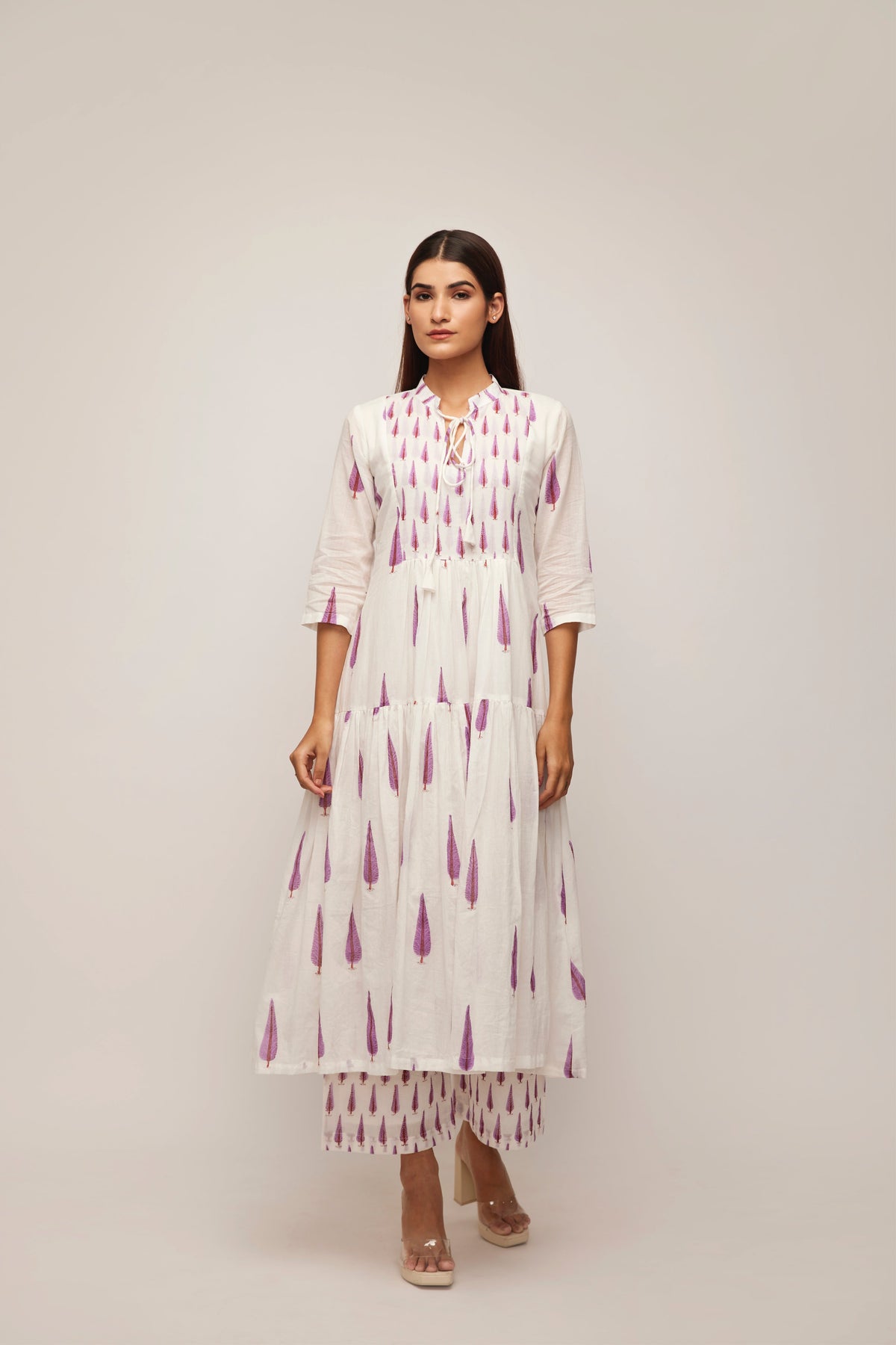 Purple Cypress Kurta