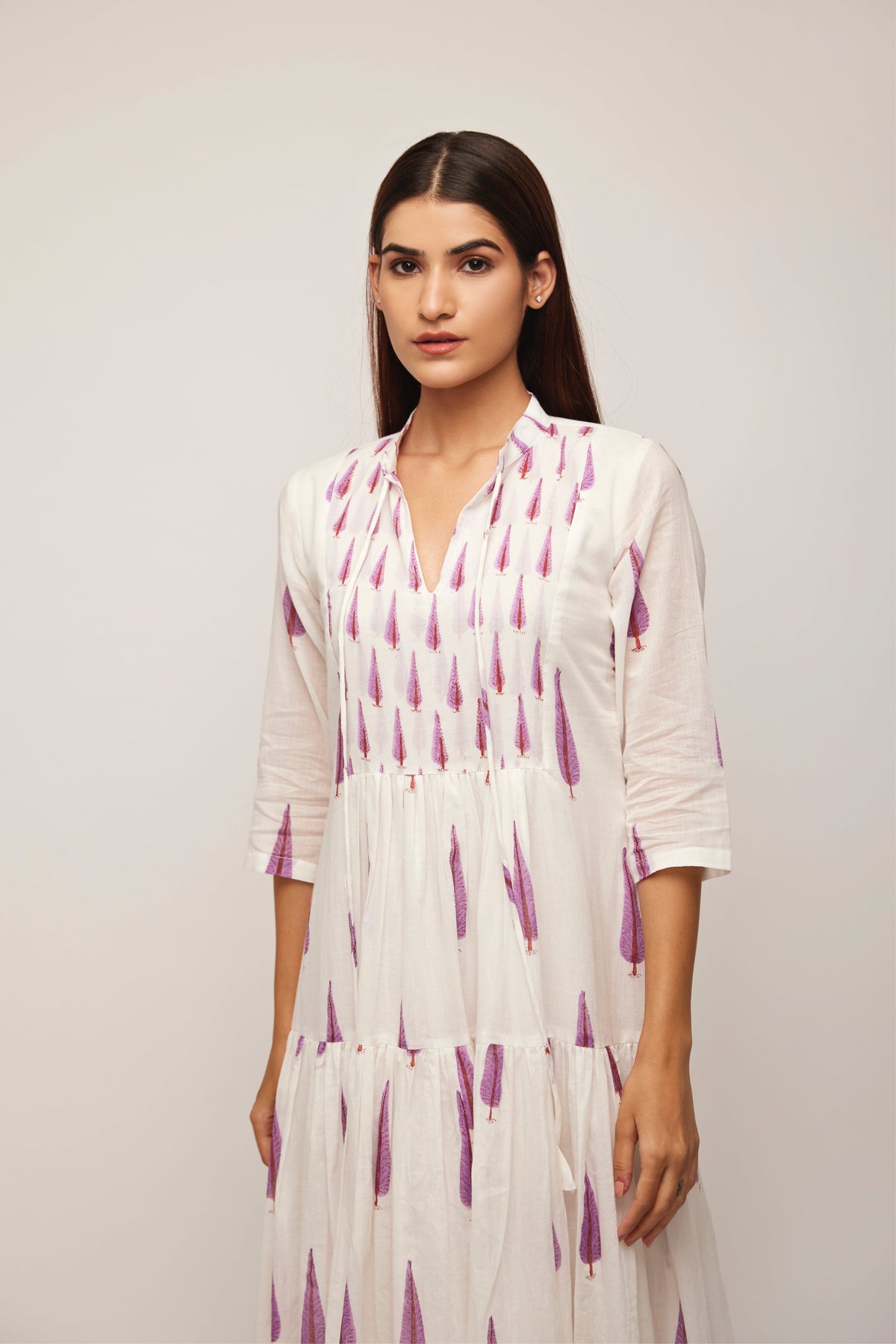 Purple Cypress Kurta