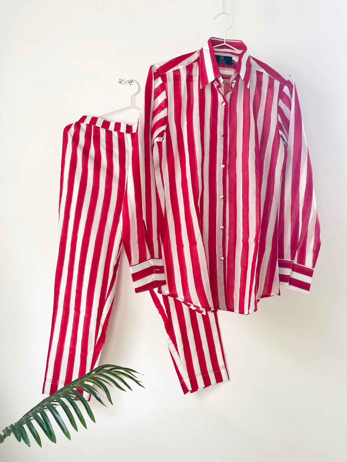 Red Stripe Co-ord Set