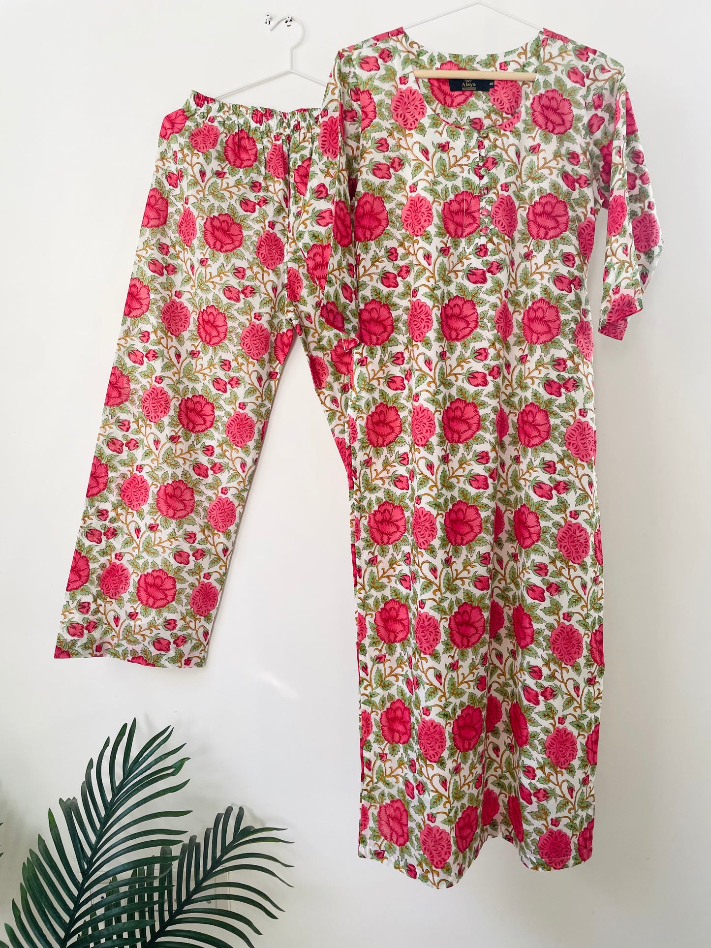 Rose Garden Kurta Co-ord Set