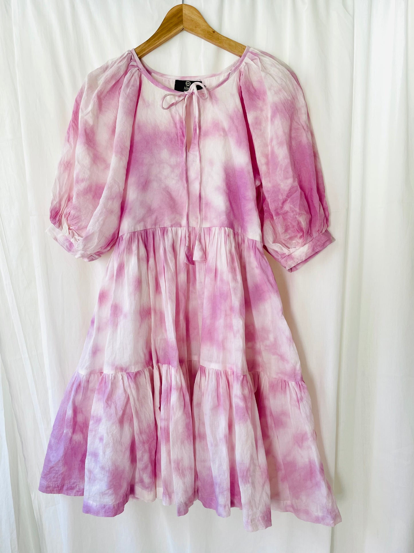 Lilac Tie Dye Midi