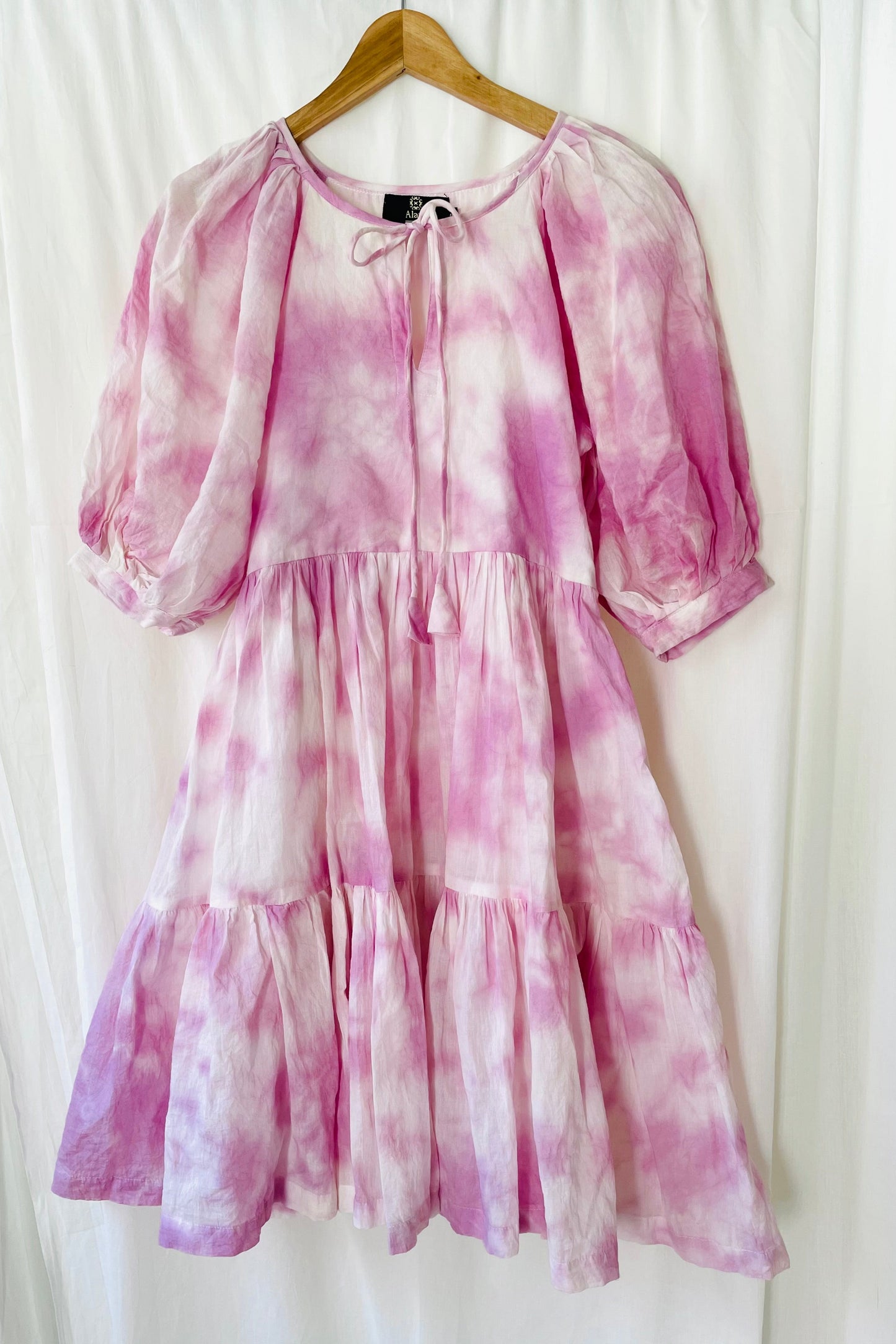 Lilac Tie Dye Midi