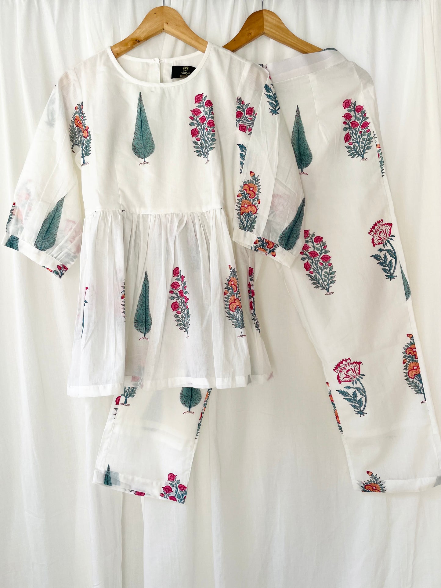 Mughal Gulbhaag Blockprint Co-ord Set