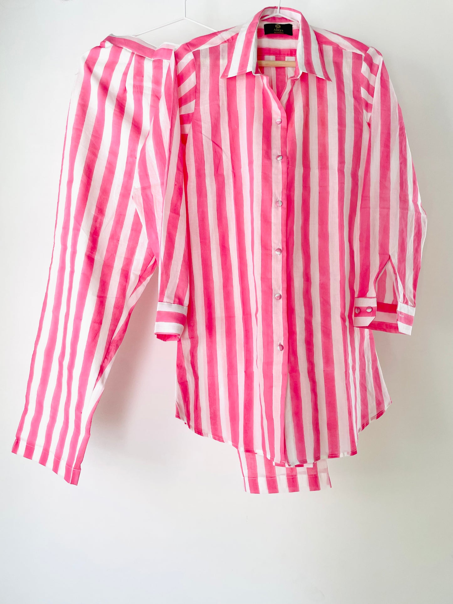 Pink Stripe Co-ord Set