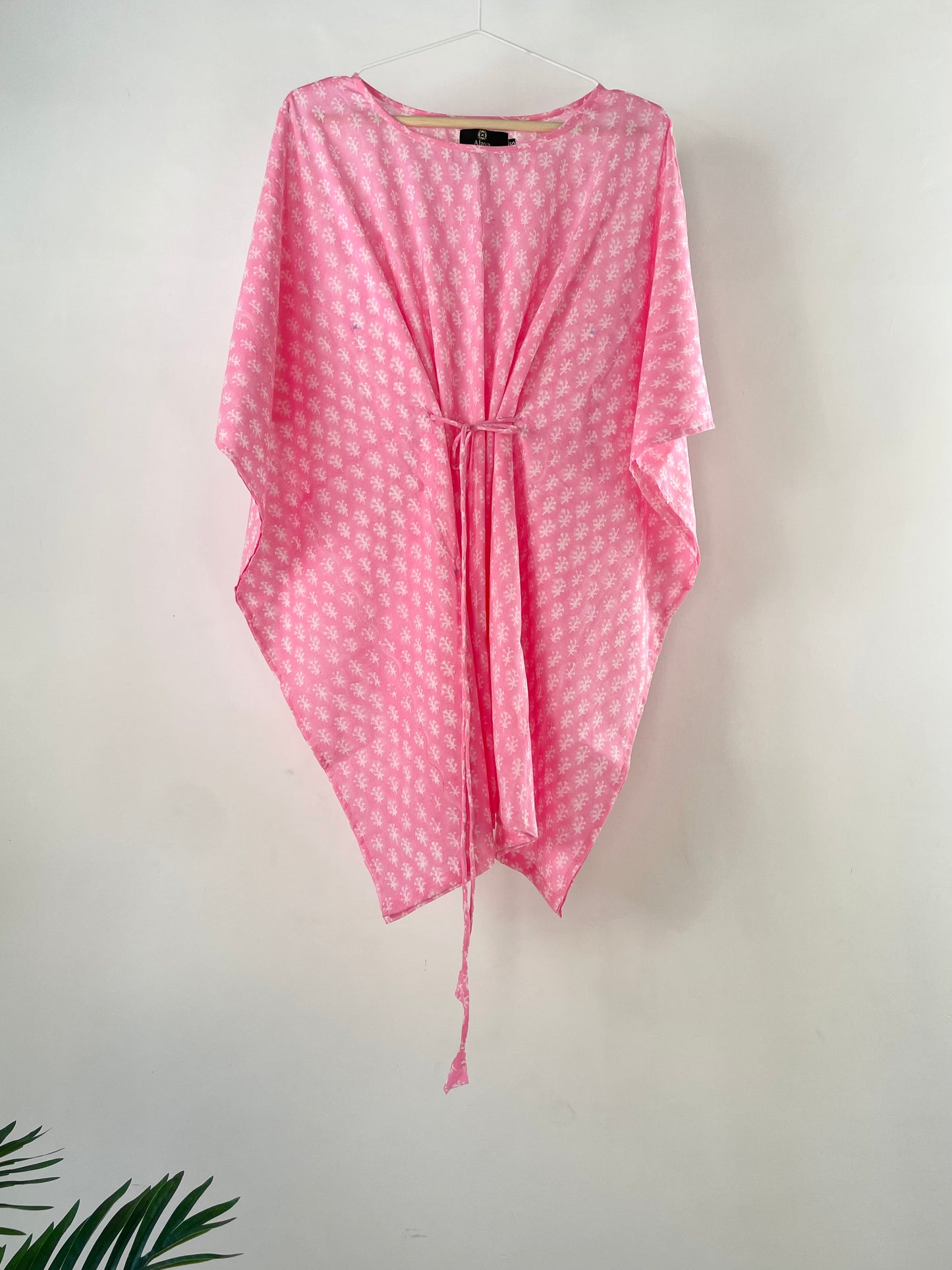 Pastel Pink Kaftan Co-ord Set