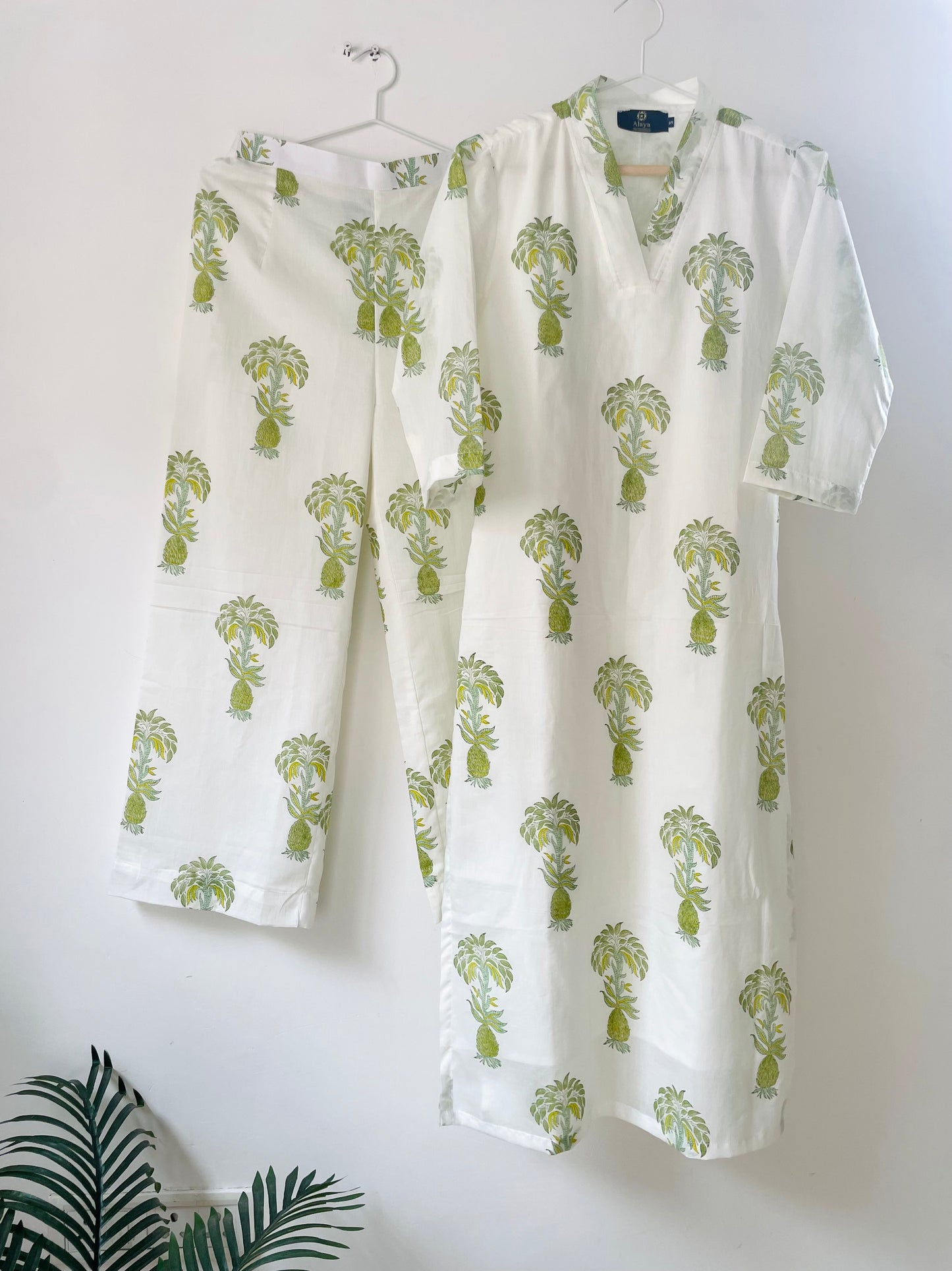 Pine Kurta Co-ord Set