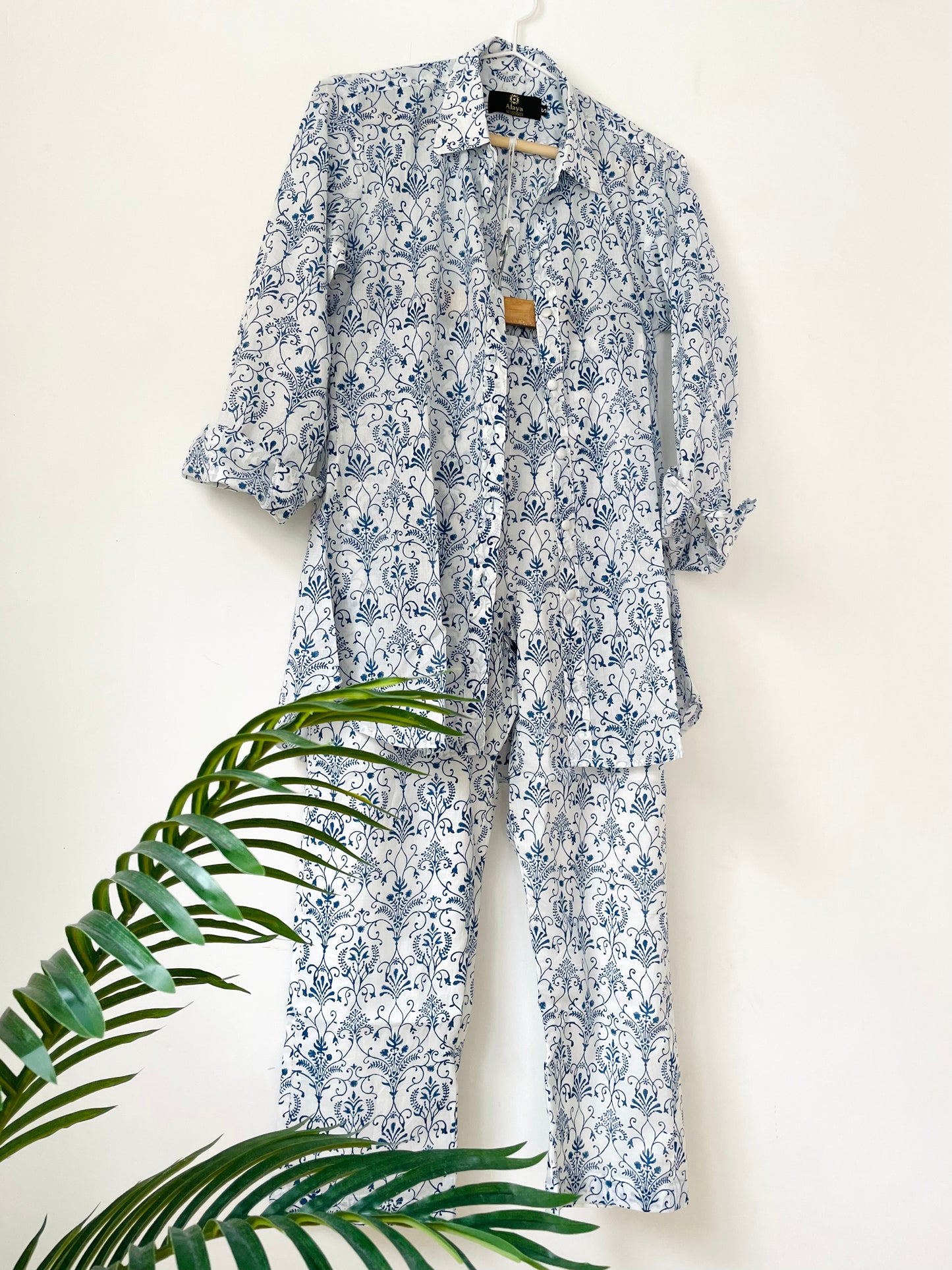 Iris Blue Co-ord Set