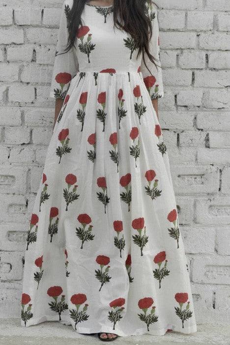 Red Mogra Maxi