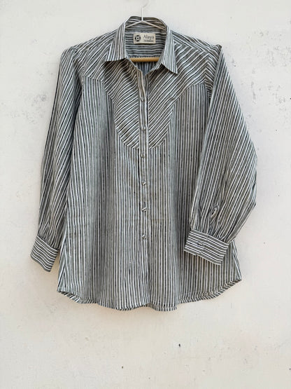 Grey Stripe Shirt