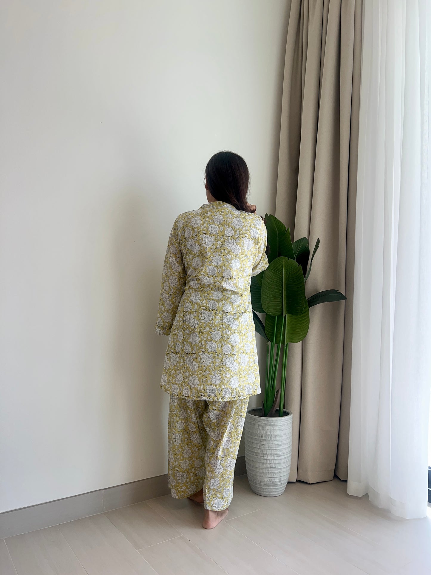 Sage Farshi Salwar Set