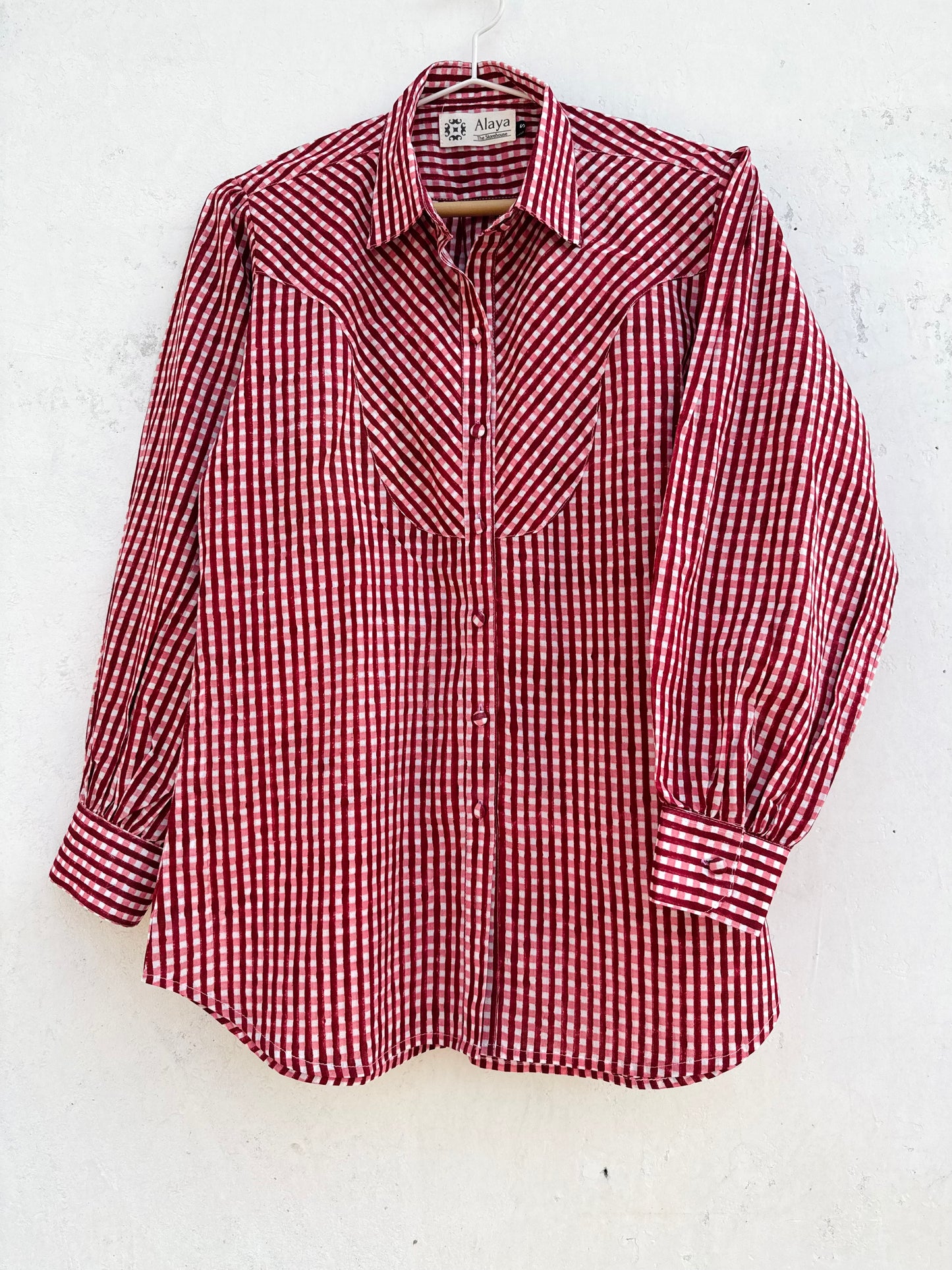 Red Gingham Shirt