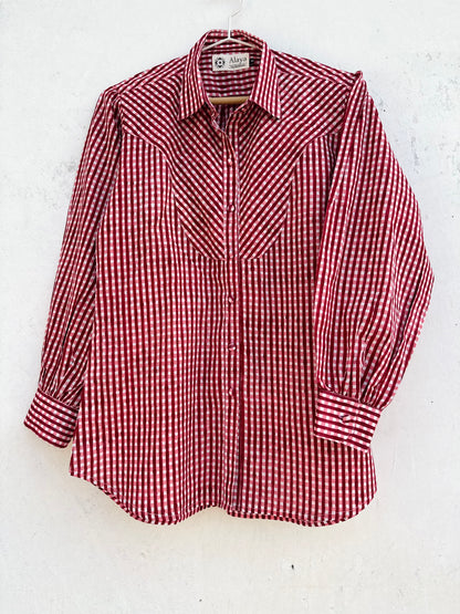 Red Gingham Shirt