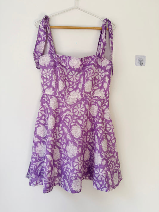 Lavender Mini Dress - S