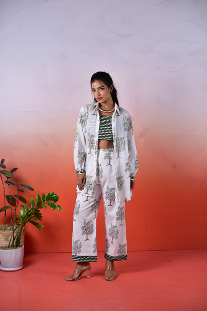 Palm Geometric Co-ord Set