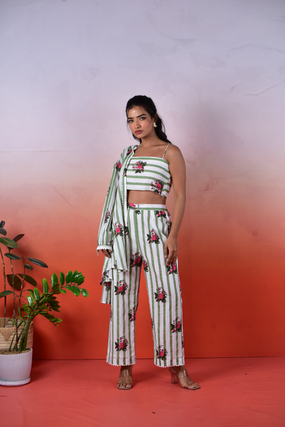 Rosebagh Red Co-ord Set