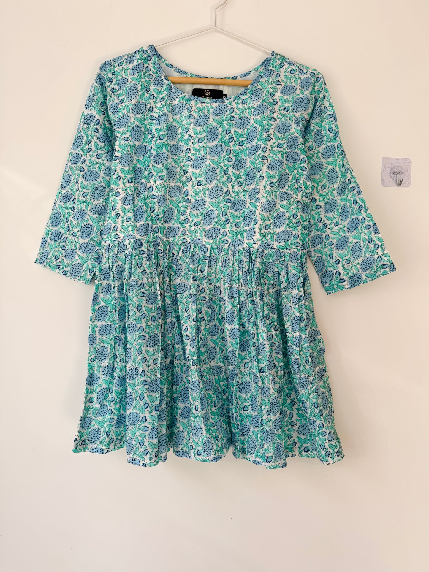Turquoise Garden Top