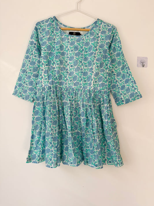 Turquoise Garden Top