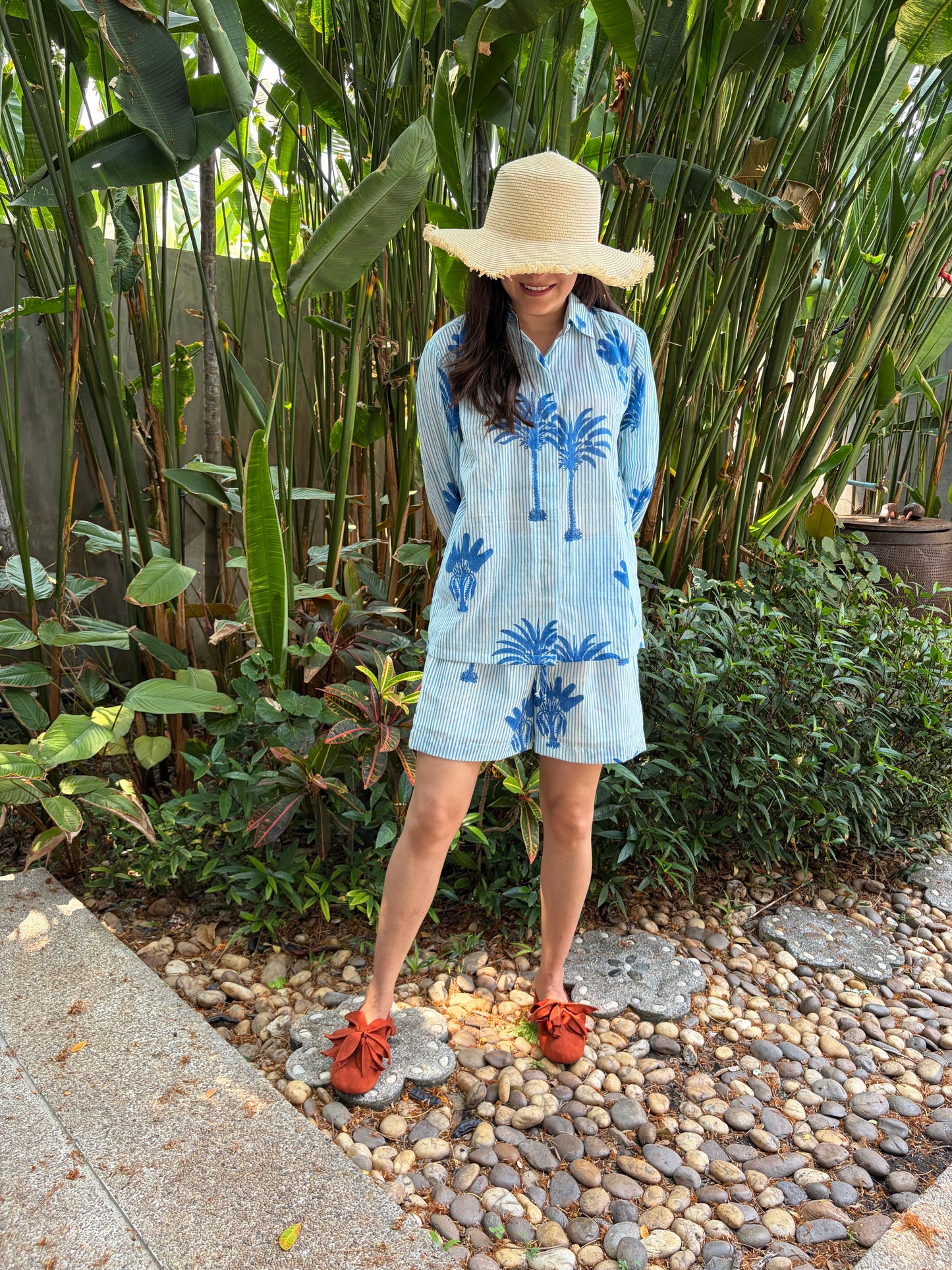 Blue Lagoon Palm Set