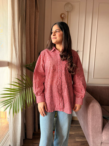 Red Gingham Shirt