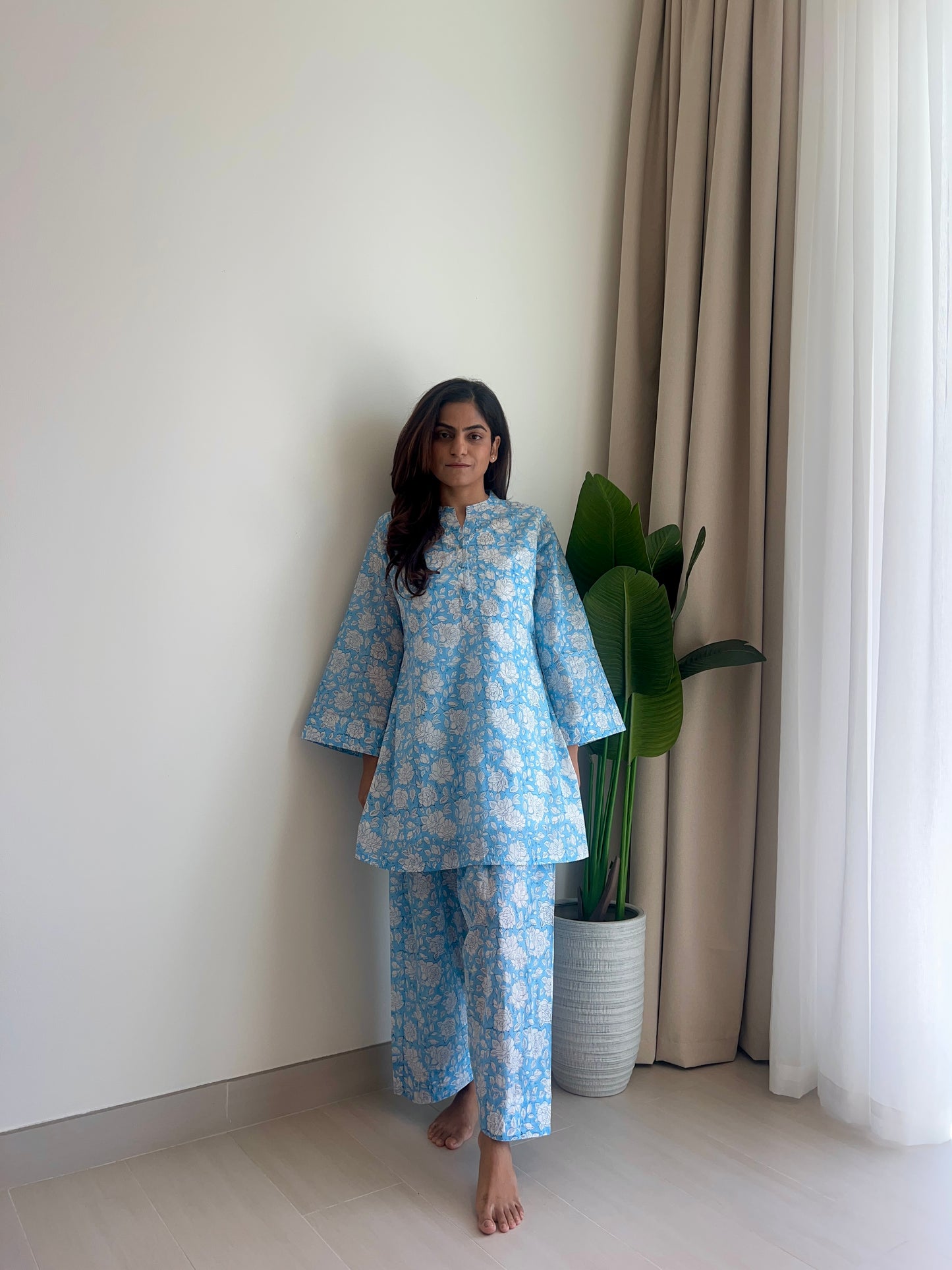 Sky Farshi Salwar Set