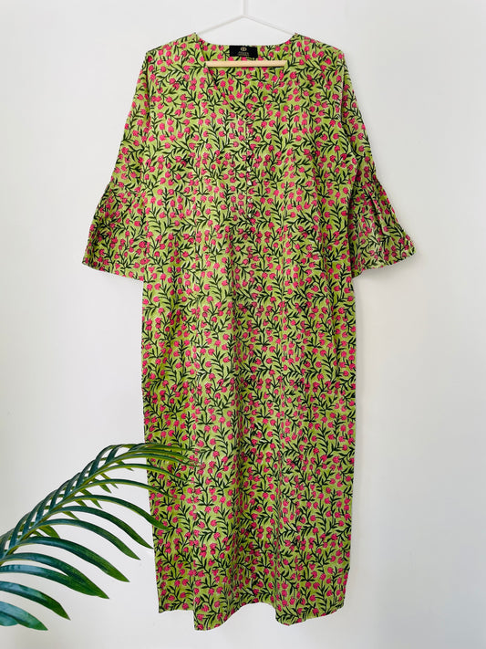 Green Kurta - XXS