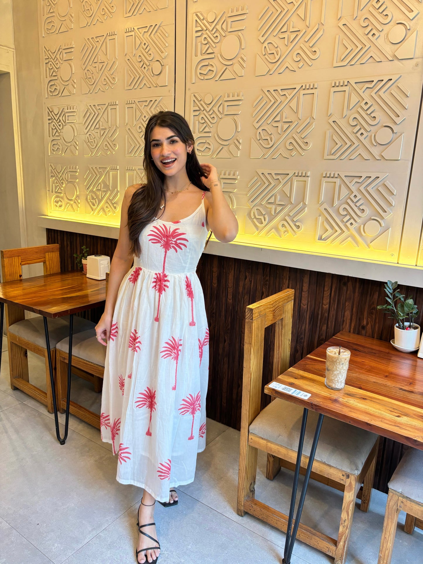 Rose Palm Dress