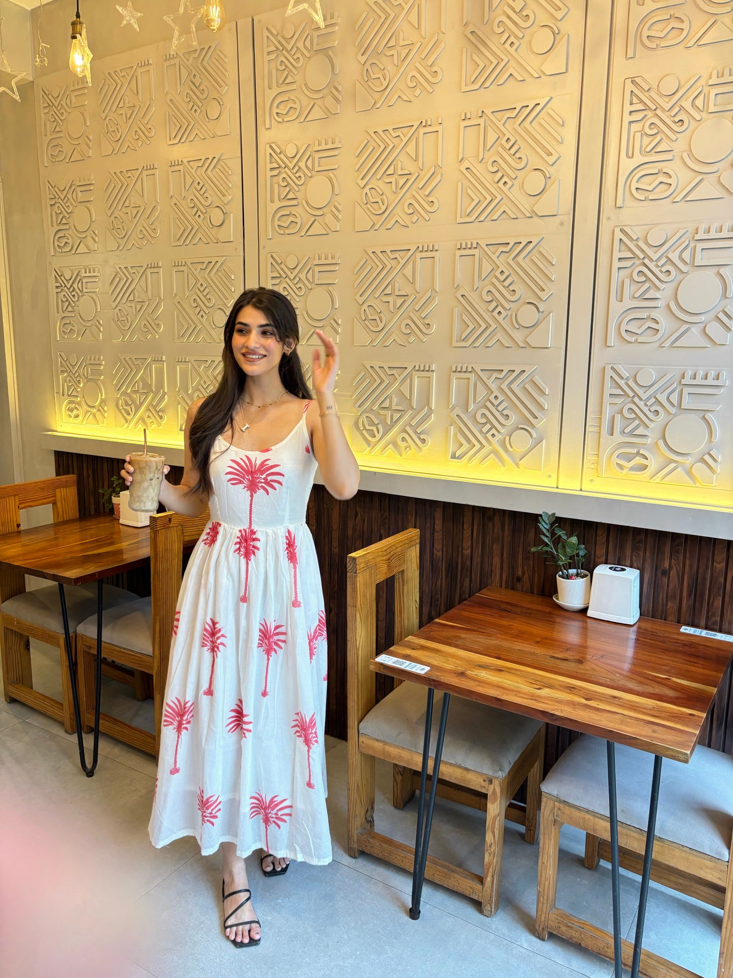 Rose Palm Dress