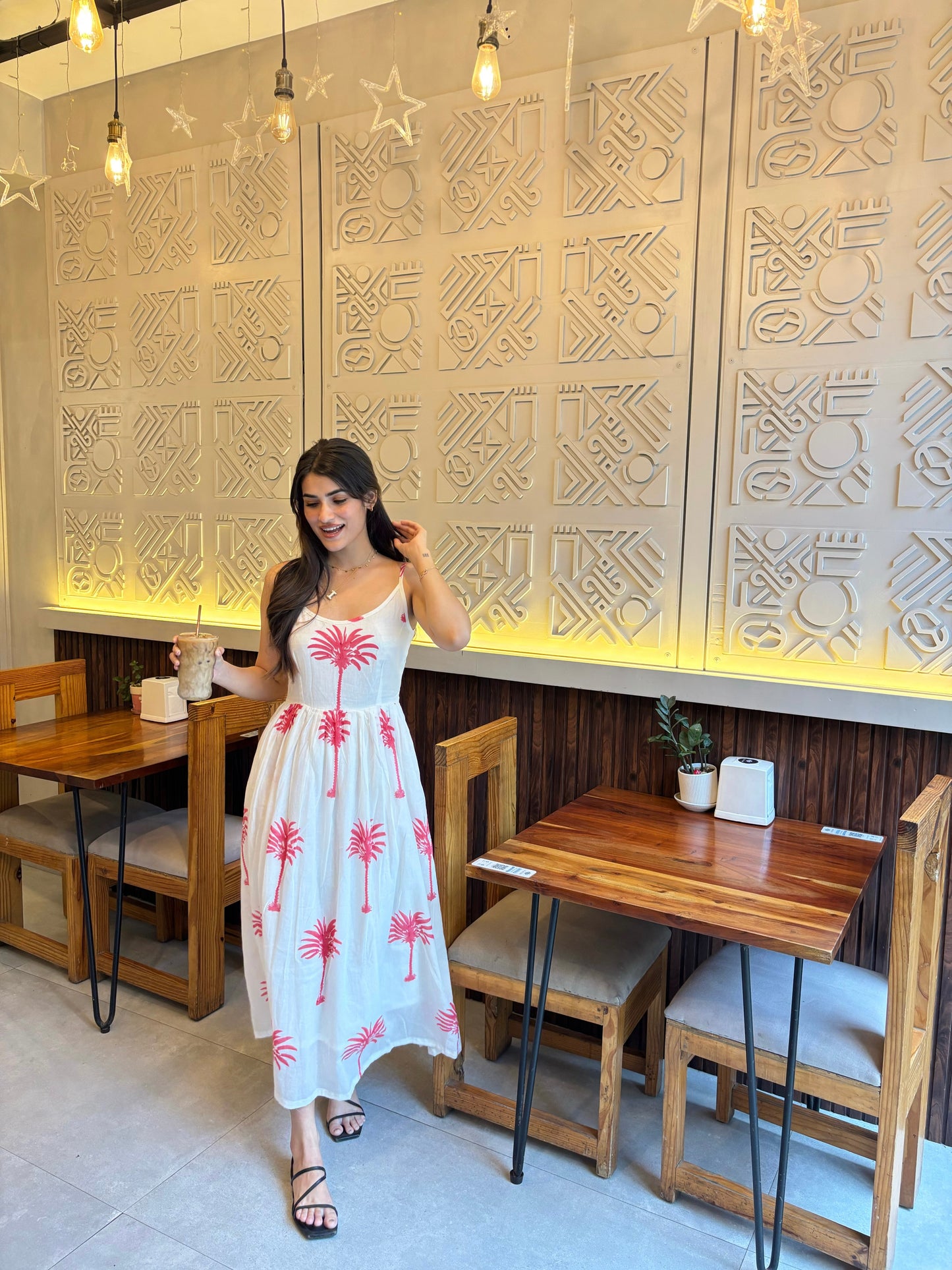 Rose Palm Dress