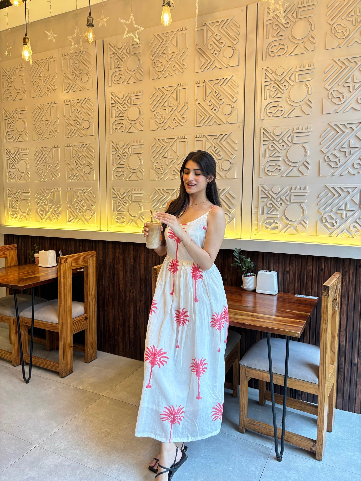 Rose Palm Dress