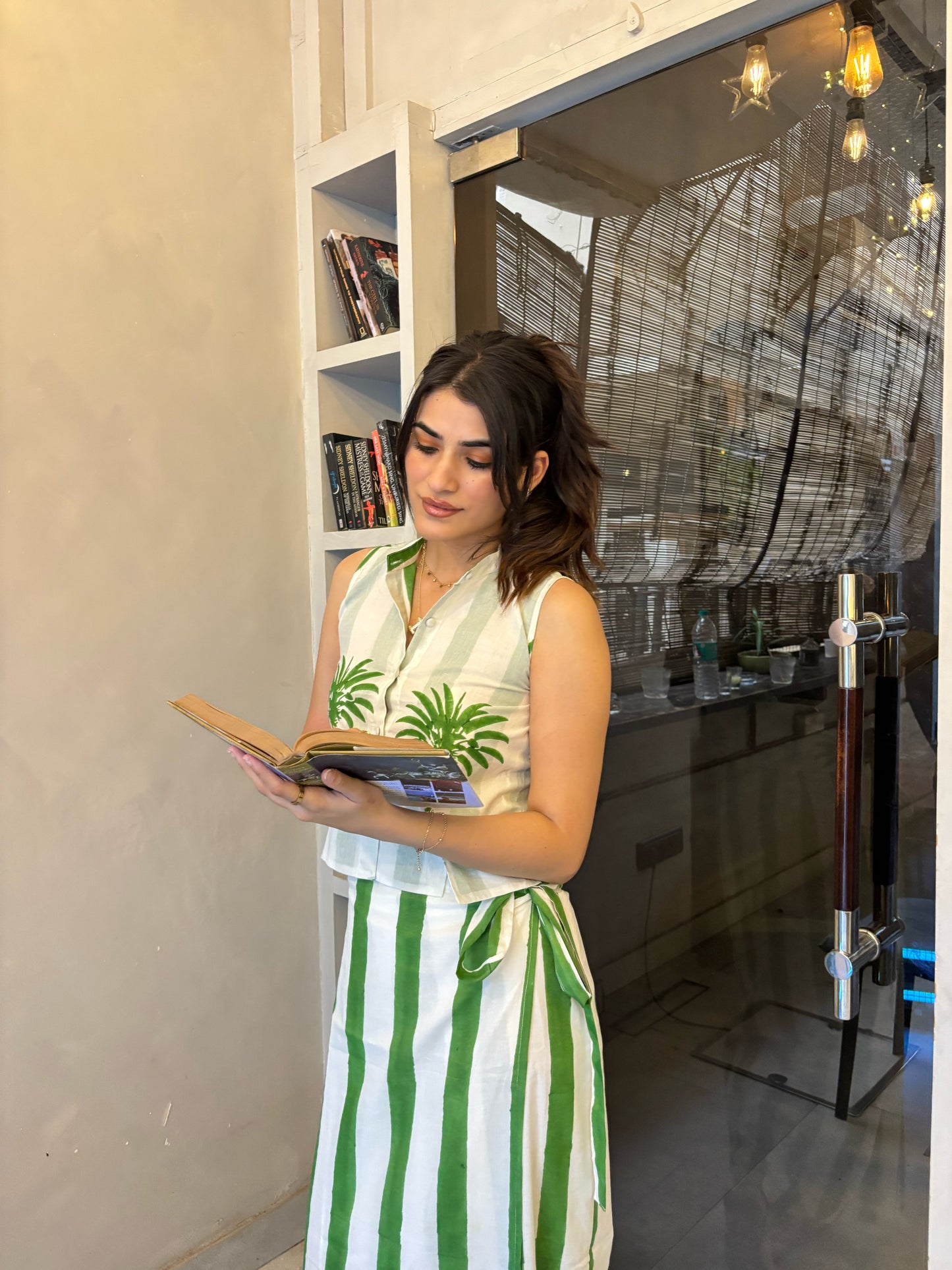 Green Palm Escape Wrap Set