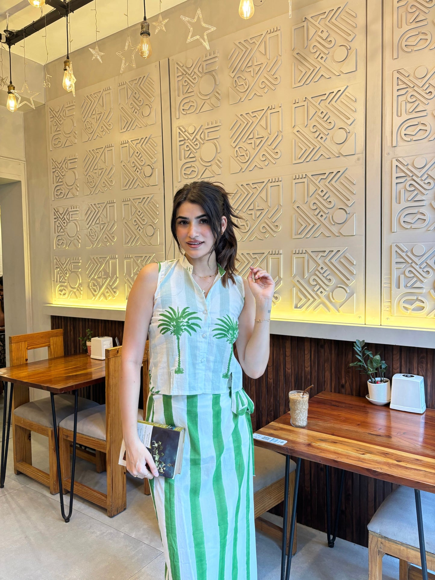 Green Palm Escape Wrap Set