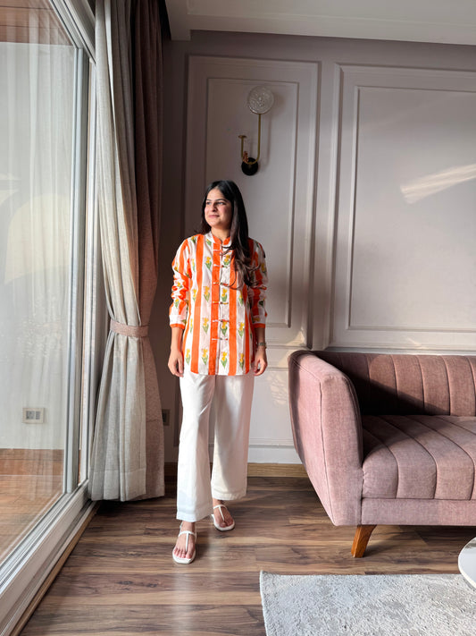 Tangerine -  Orange and Yellow Set