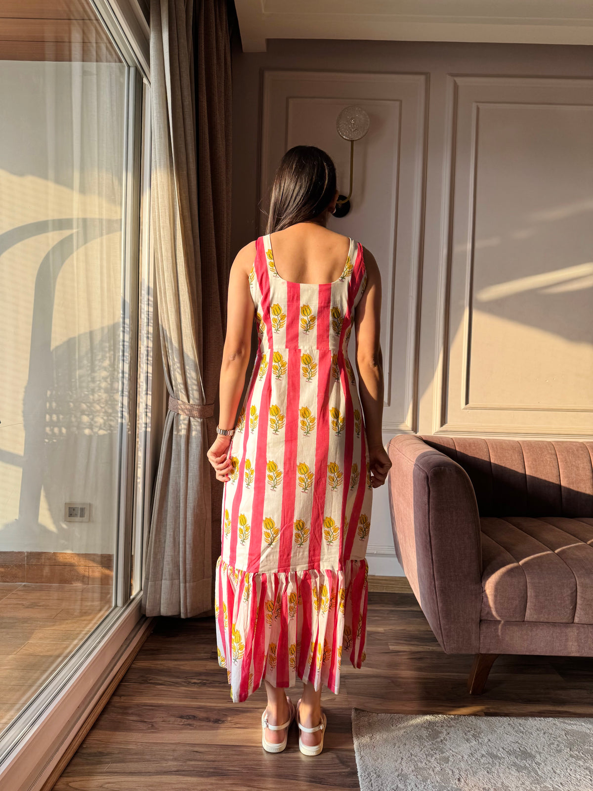 Pink Lemonade -  Pink Floral Dress
