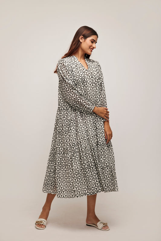 Charcoal Grey Dress - S
