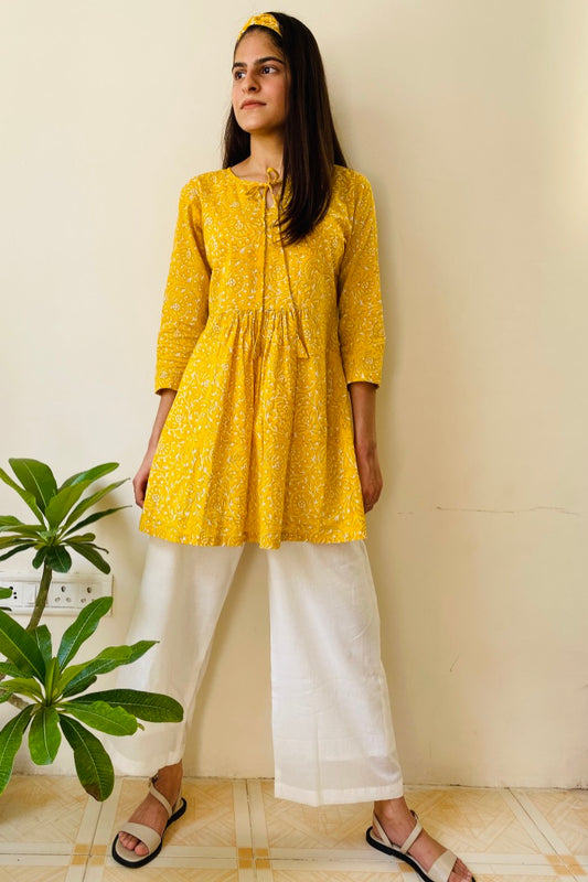 Yellow Tie Dye Maxi Dress – Priya Keswani Label